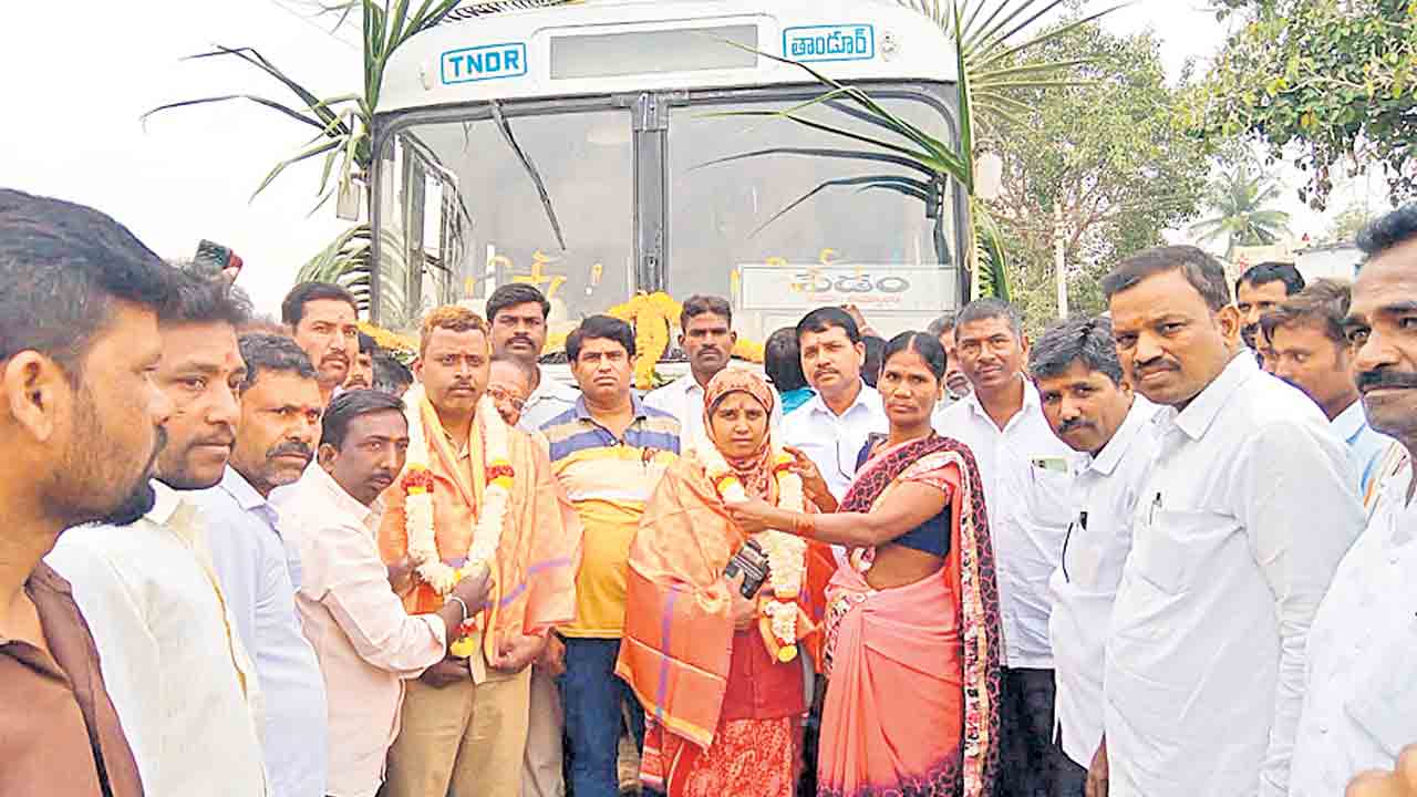 తాండూరు డిపో నుంచి కర్ణాటకకు బస్సు