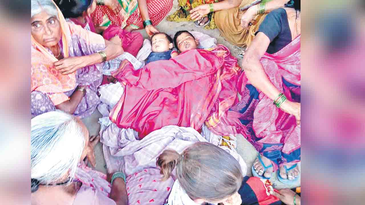 భర్త వేధింపులు తాళలేక..