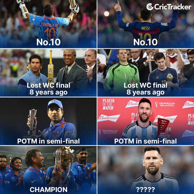 Sachin Tendulkar | మెస్సీ వ‌ర‌ల్డ్ క‌ప్ జ‌ర్నీని అభిమానులతో పంచుకున్న సచిన్.. ట్విస్ట్ ఏంటంటే..!