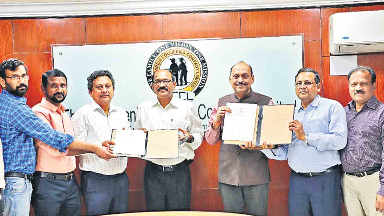 సింగరేణితో దామోదర్‌ వ్యాలీ జట్టు