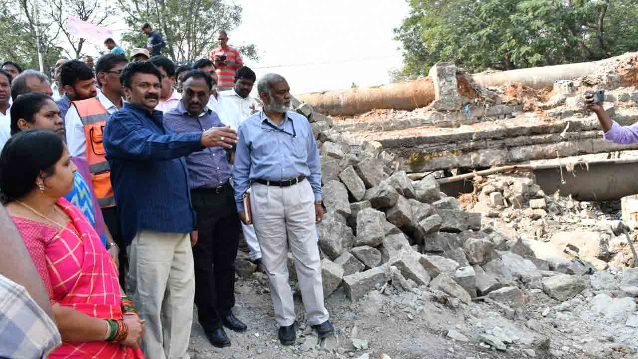 నాలాల సమగ్ర అభివృద్ధితో వరదముంపు సమస్యకు శాశ్వత పరిష్కారం : మంత్రి తలసాని