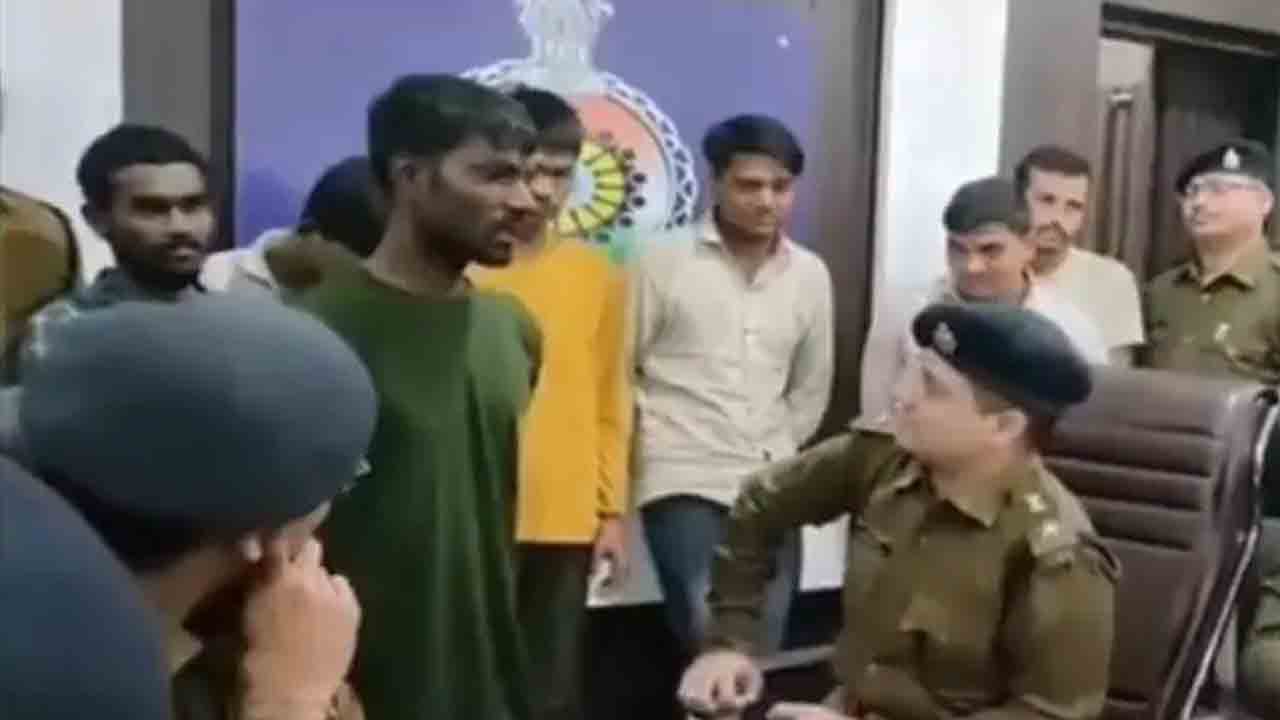 దొంగ స‌మాధానం విని ఆశ్చ‌ర్య‌పోయిన పోలీసులు.. వీడియో వైర‌ల్