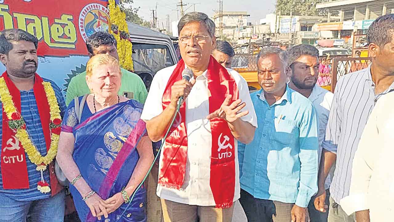 రవాణారంగ కార్మికులపై కేంద్రం వివక్ష
