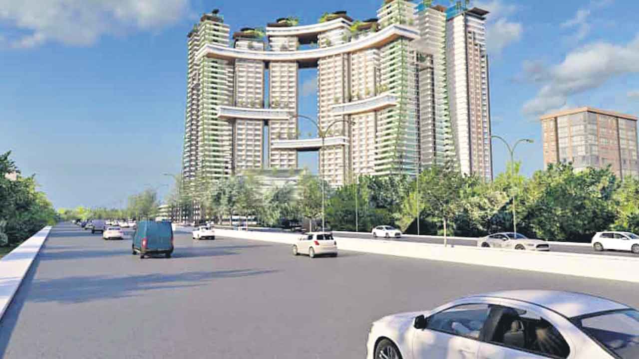 మూసీ తీరంలో ఆకాశహర్మ్యాలు