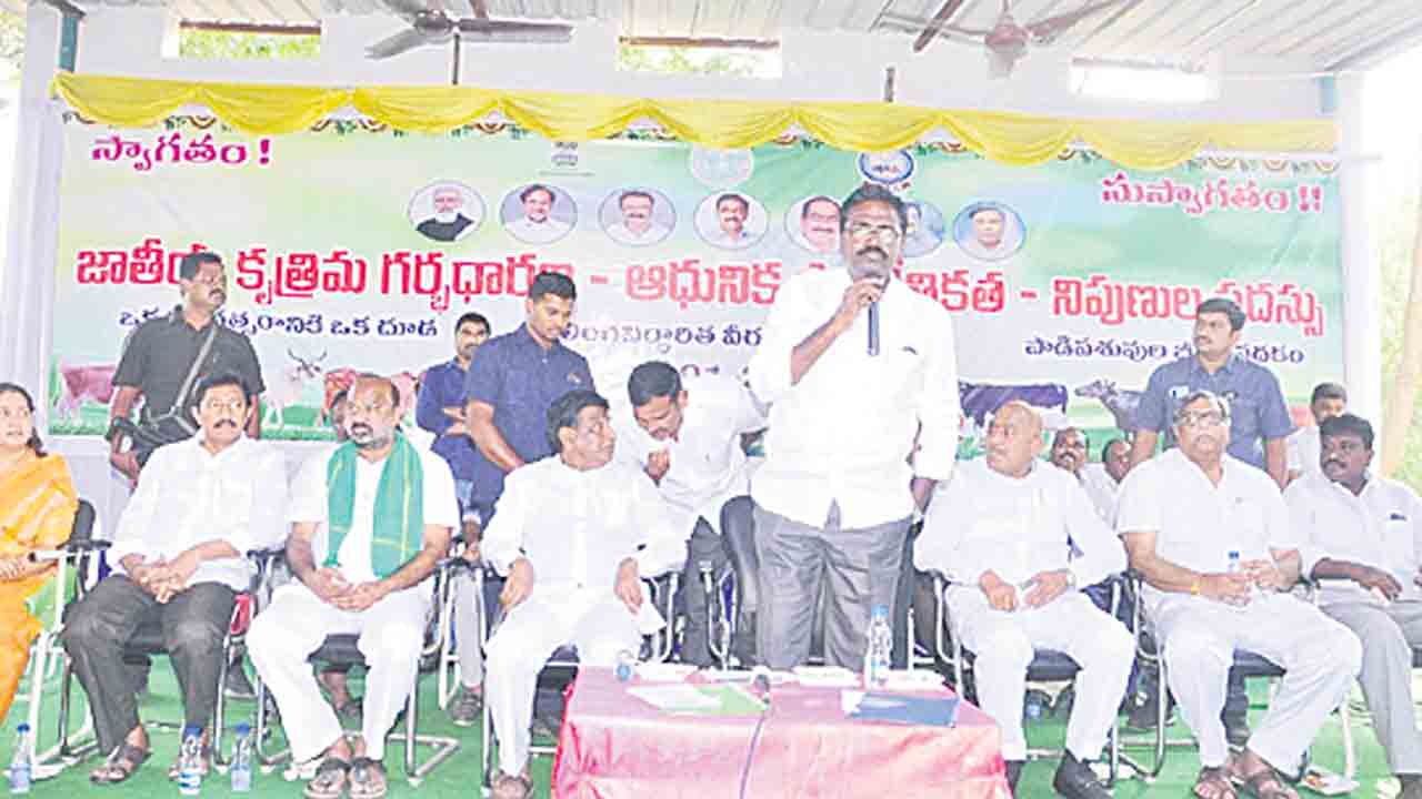 రాష్ట్రంలో అగ్రగామిగా పాడి పరిశ్రమ