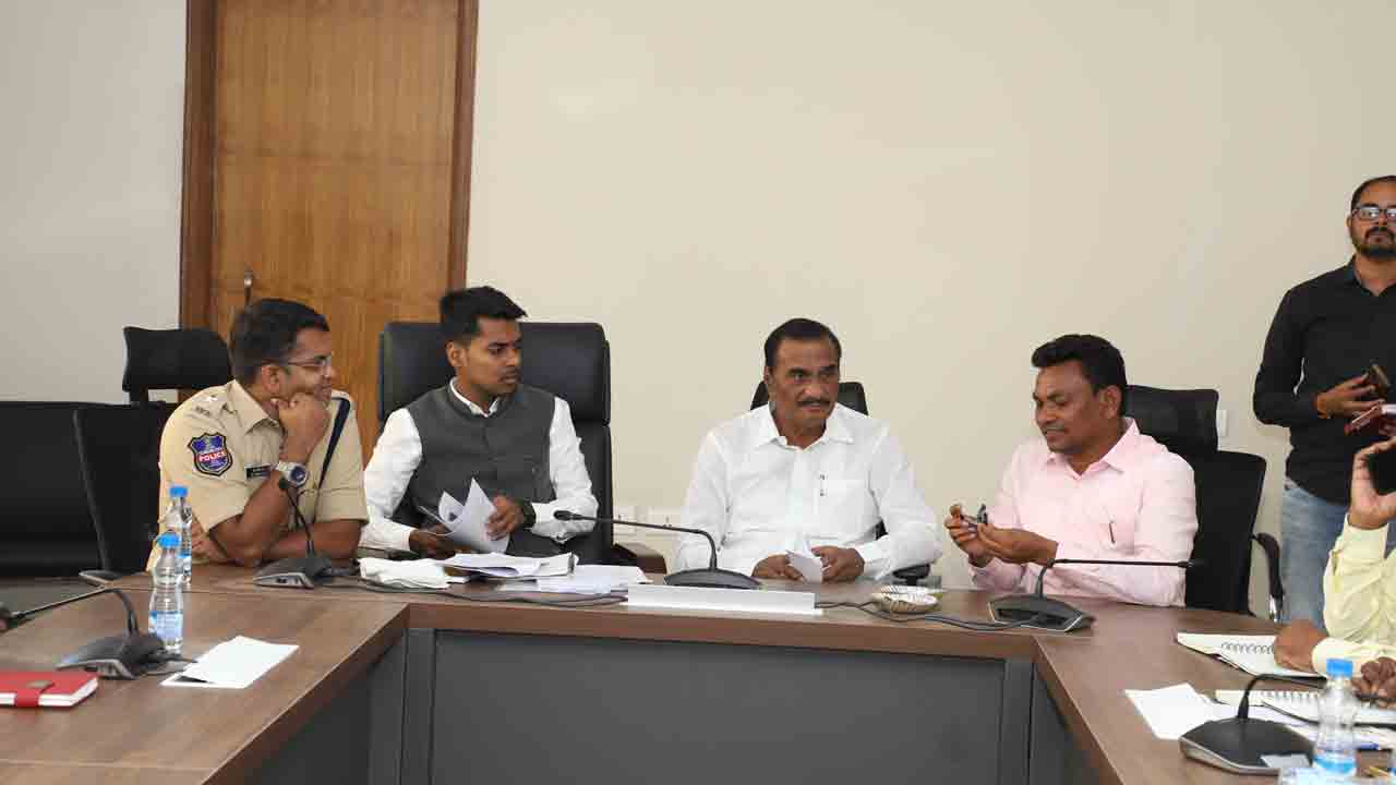 సీఎం కేసీఆర్‌ పర్యటనకు.. పకడ్బందీగా ఏర్పాట్లు