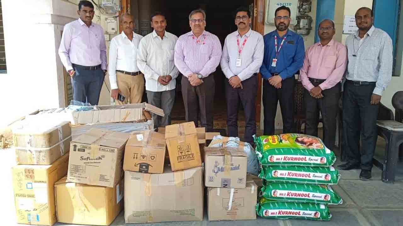 అన్నం ఫౌండేషన్‌కు దుప్పట్లు, బియ్యం అందజేత