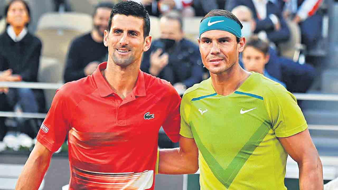 వేర్వేరు గ్రూపుల్లో జొకోవిచ్‌, నాదల్‌