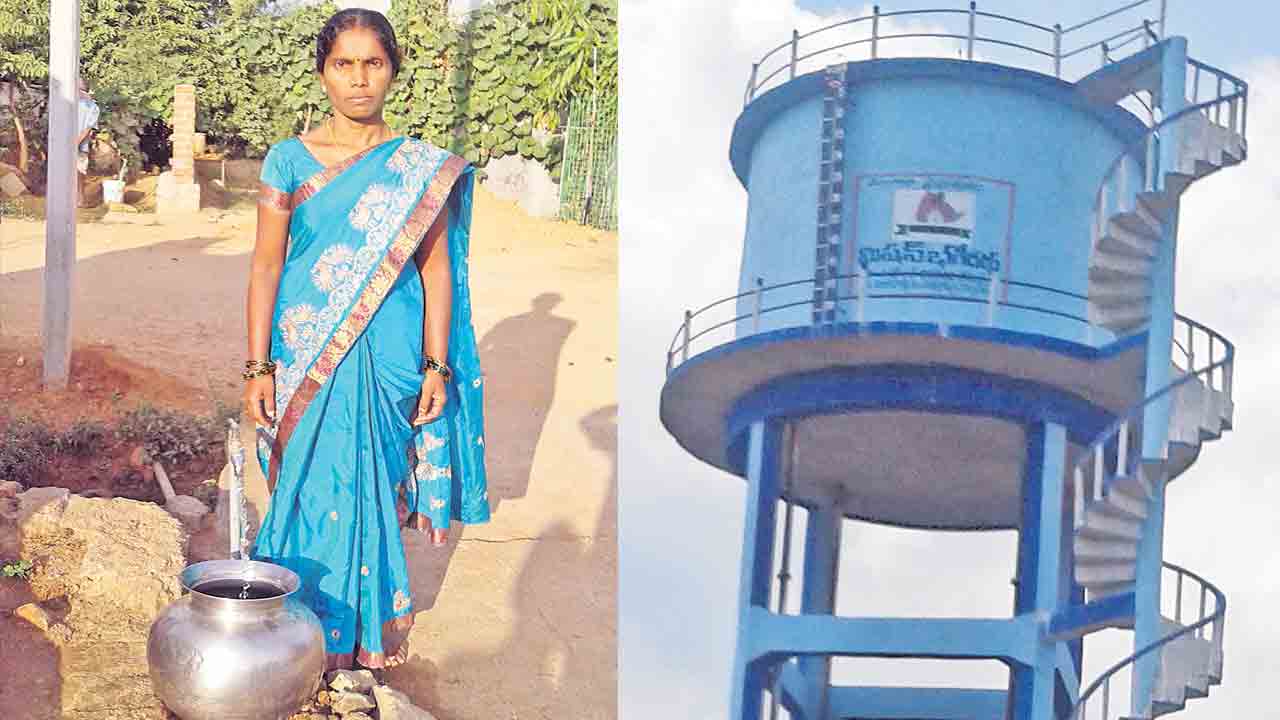 తాగునీటి గోసకు భగీరథ చెక్