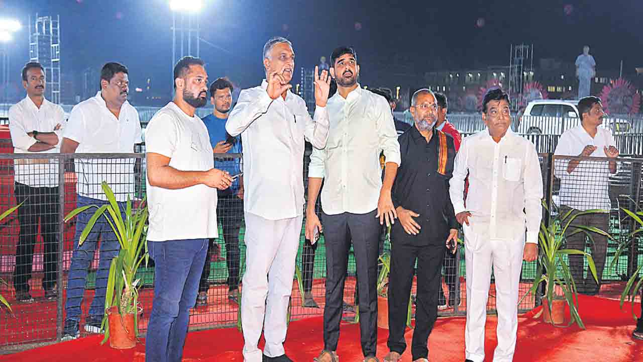 దేశ దిశను మార్చే సభ.. కేంద్ర విధానాలపై సమర భేరి: మంత్రి హరీశ్‌రావు