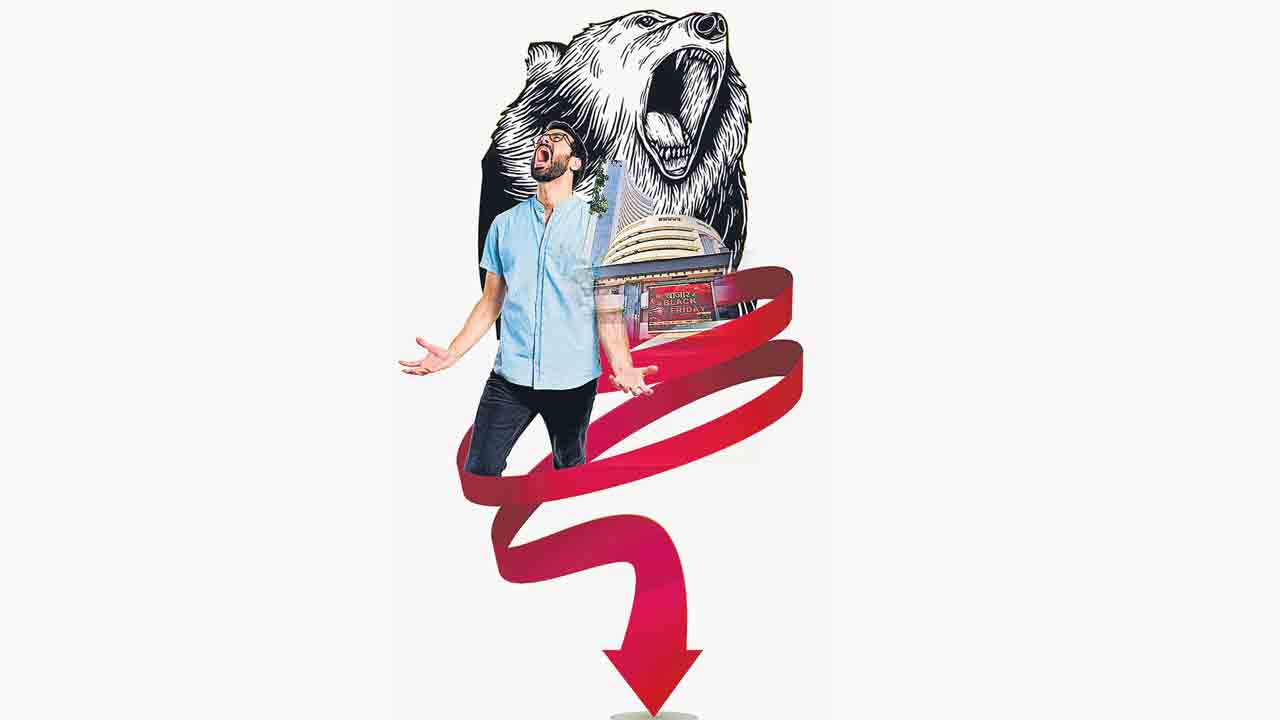 మార్కెట్లకు హిండెన్‌బర్గ్‌ సెగ