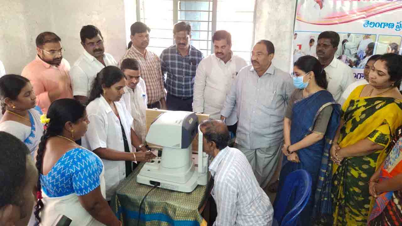 అంధత్వరహిత తెలంగాణే సీఎం ధ్యేయం