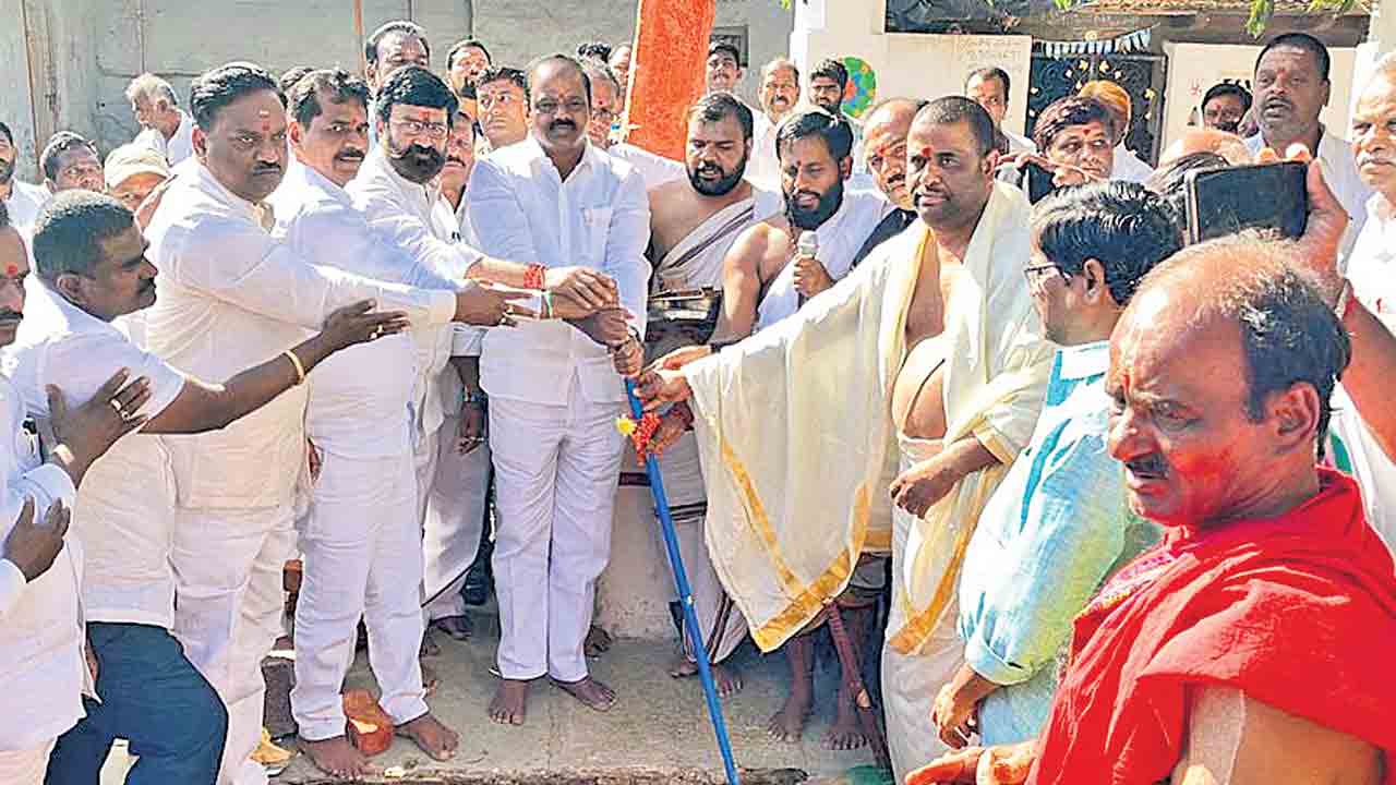 రామాలయ అభివృద్ధికి కృషి చేస్తా