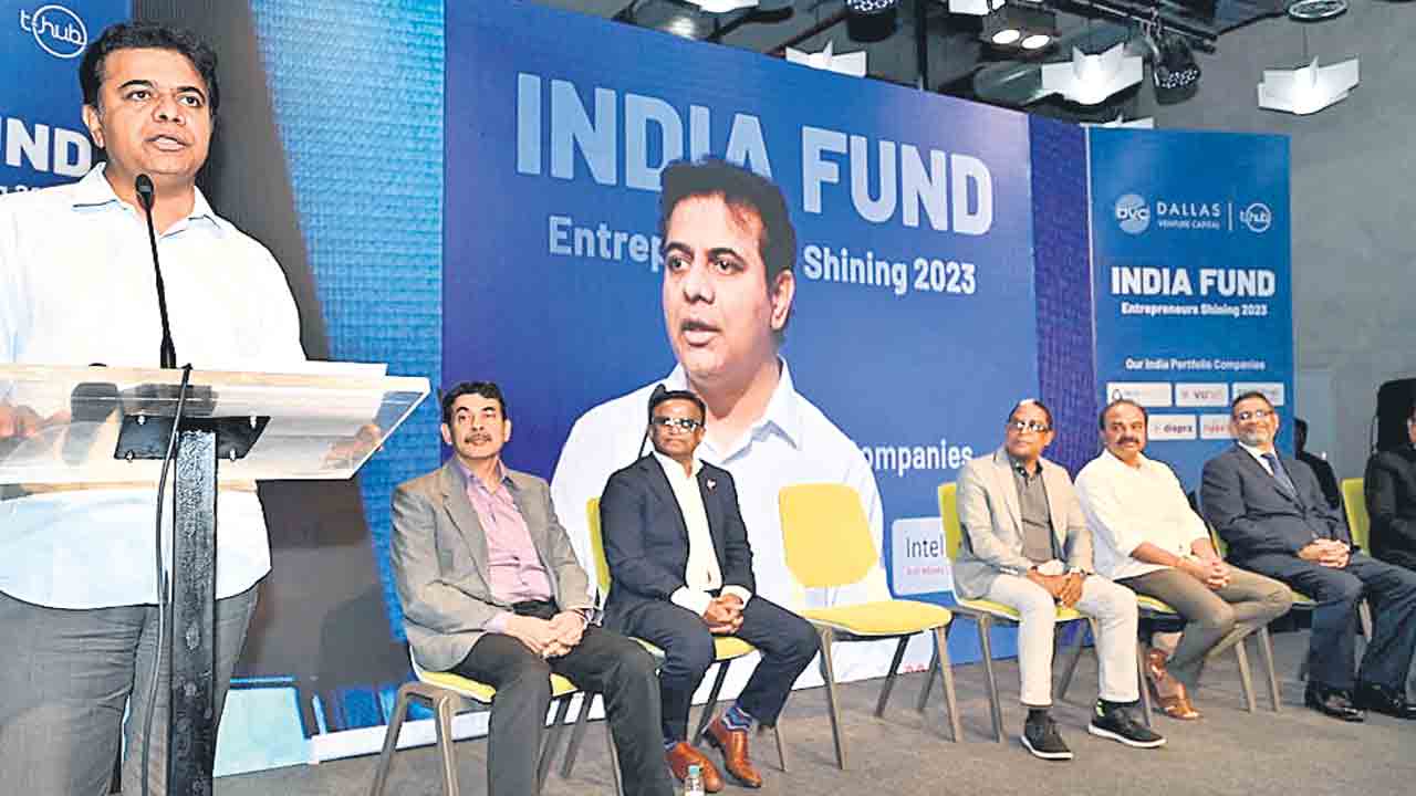 స్టార్టప్స్‌కు వెల్లువలా పెట్టుబడులు: మంత్రి కేటీఆర్‌