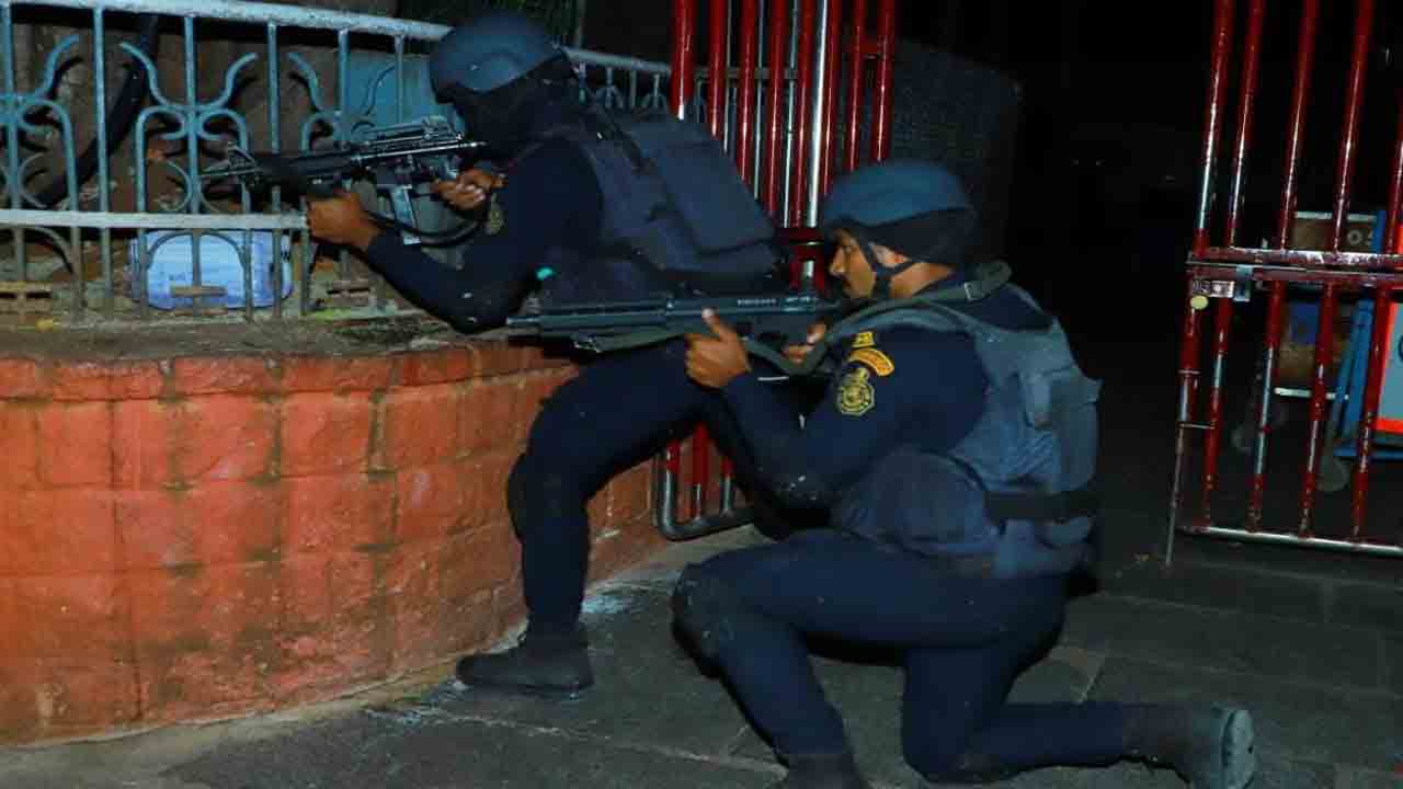 రాజన్న ఆలయంలో ‘ఆక్టోపస్‌’ మాక్‌ డ్రిల్‌