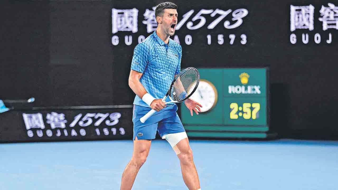 రెండో రౌండ్‌లో నొవాక్‌ గెలుపు