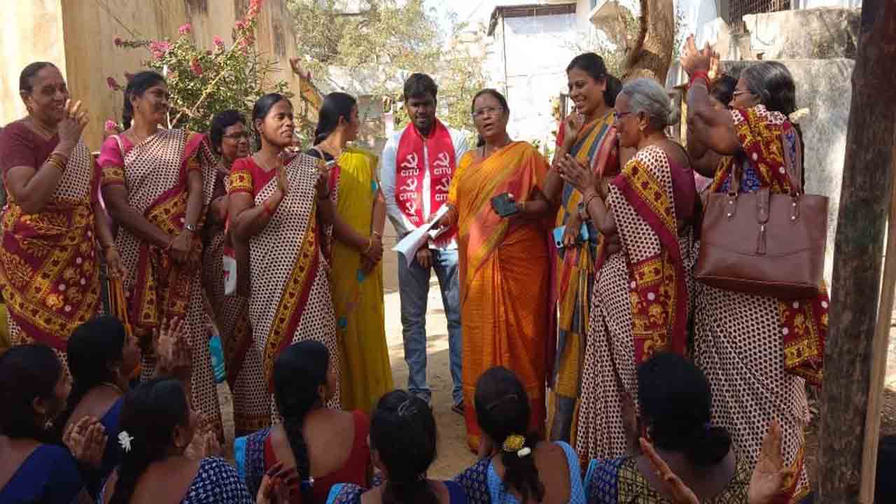 అంగన్‌వాడీలకు న్యాయం చేయాలి