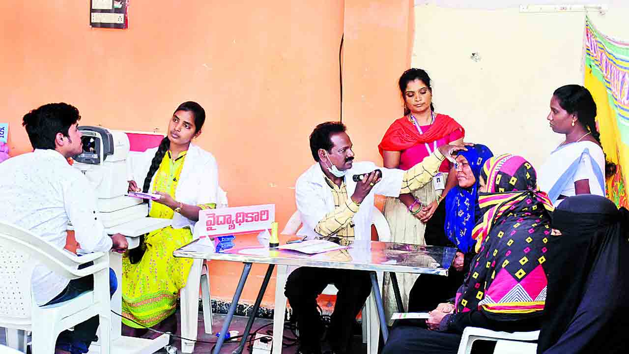 జోరుగా కంటివెలుగు