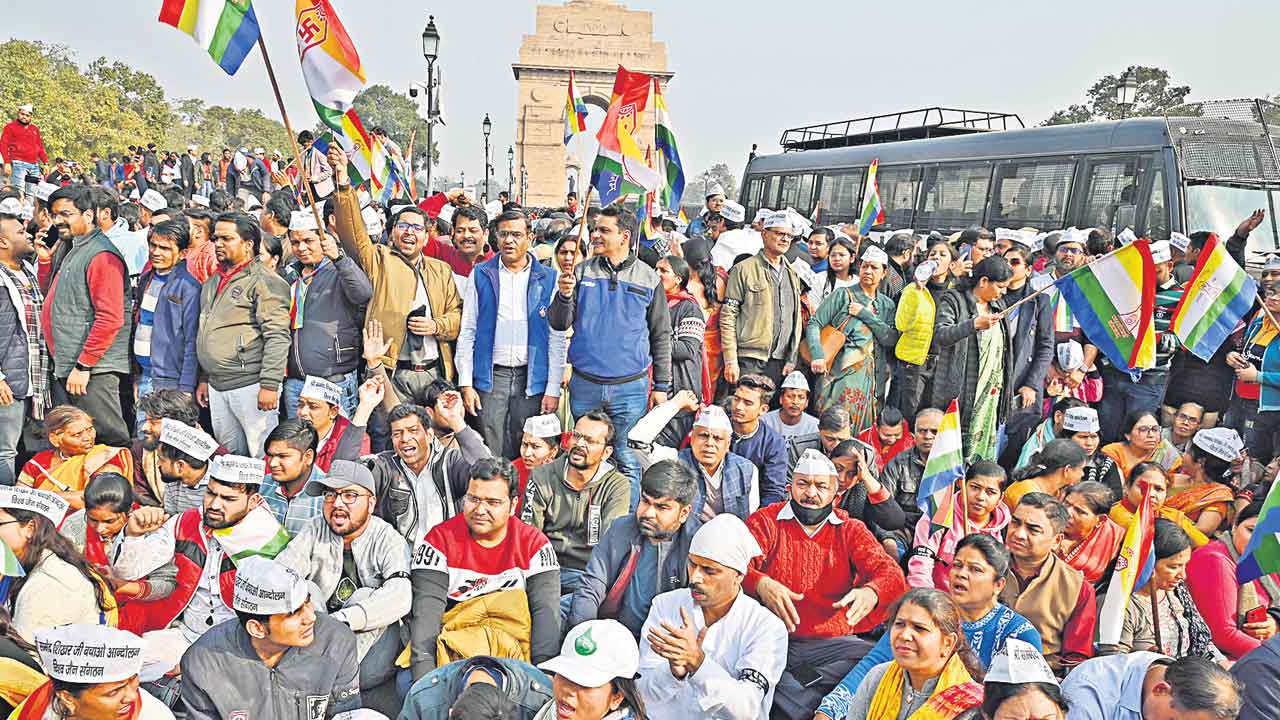 దేశవ్యాప్తంగా జైనుల నిరసనలు