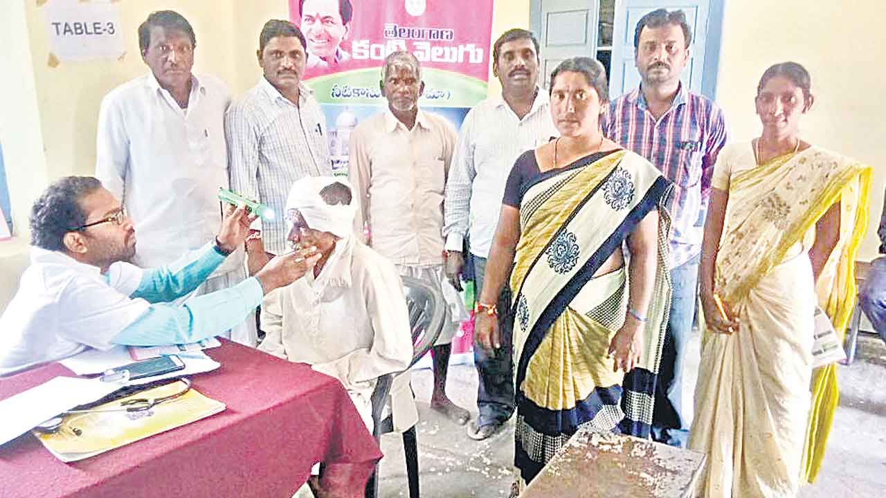 రెండో విడుత కంటివెలుగుకు సర్వం సిద్ధం