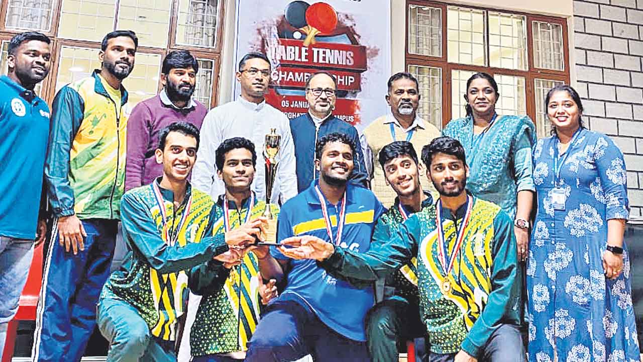 సౌత్‌జోన్‌ టీటీ చాంప్‌ ఓయూ