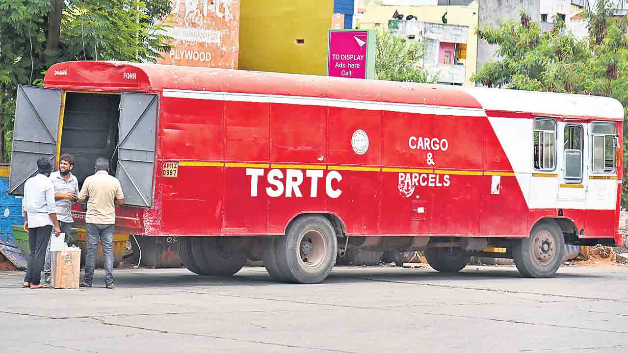 ఆర్టీసీ కార్గో ఆదాయం 170 కోట్లు