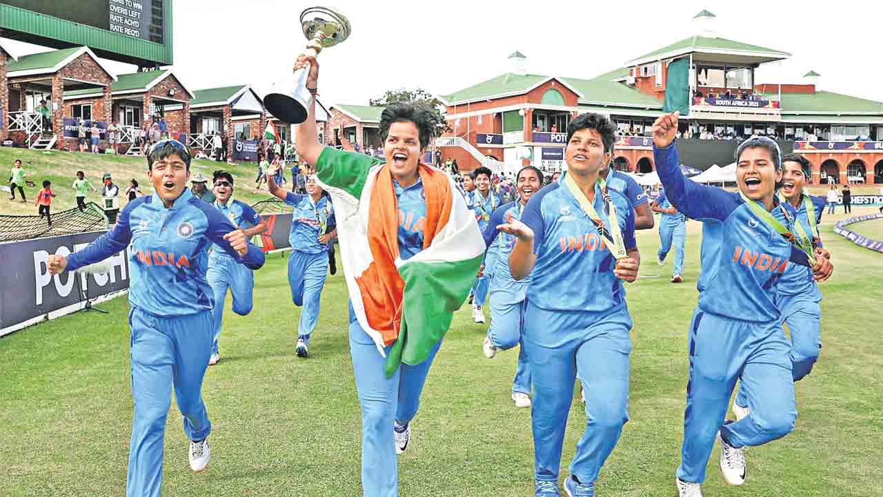 జయహో భారత్‌.. అండర్‌-19 మహిళల టీ20 వరల్డ్‌ కప్‌ కైవసం