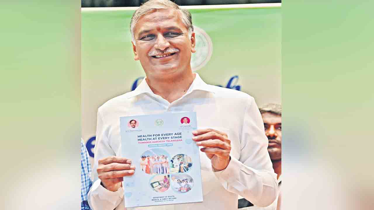 2022లో తెలంగాణ వైద్యారోగ్య శాఖ గణనీయ ప్రగతి