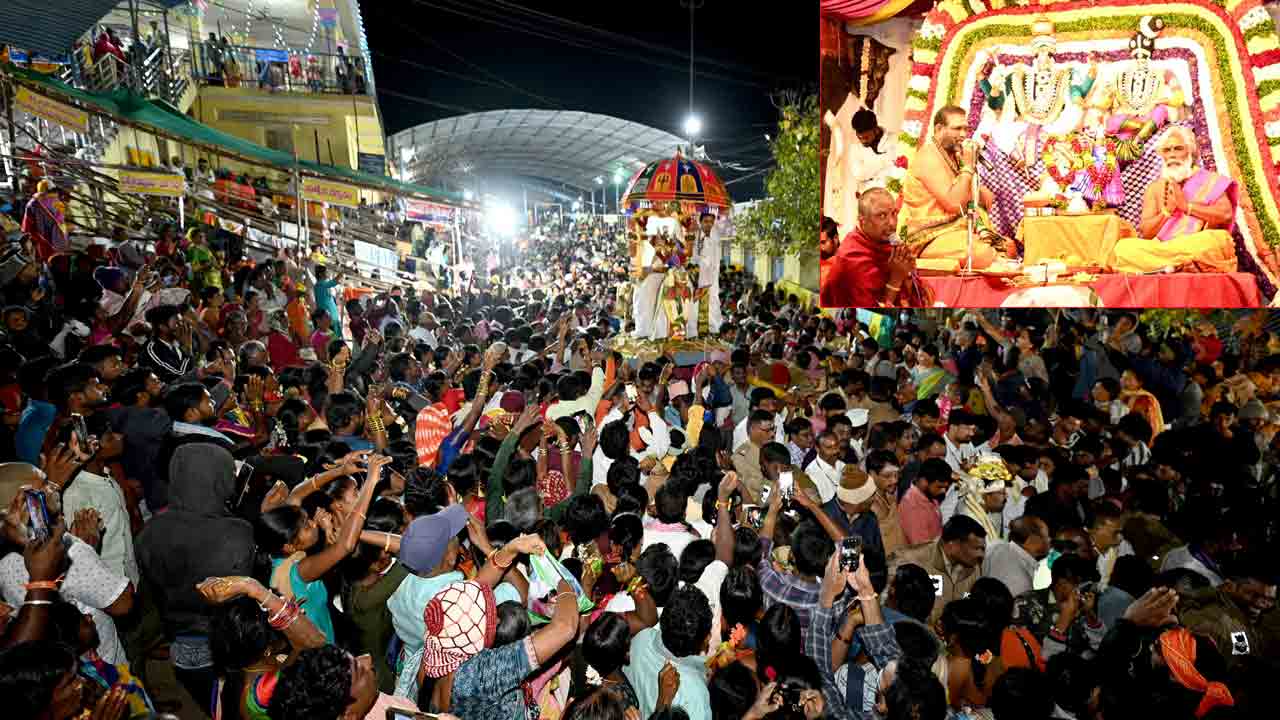 ఘనంగా పార్వతీ రామలింగేశ్వర స్వామి కల్యాణం