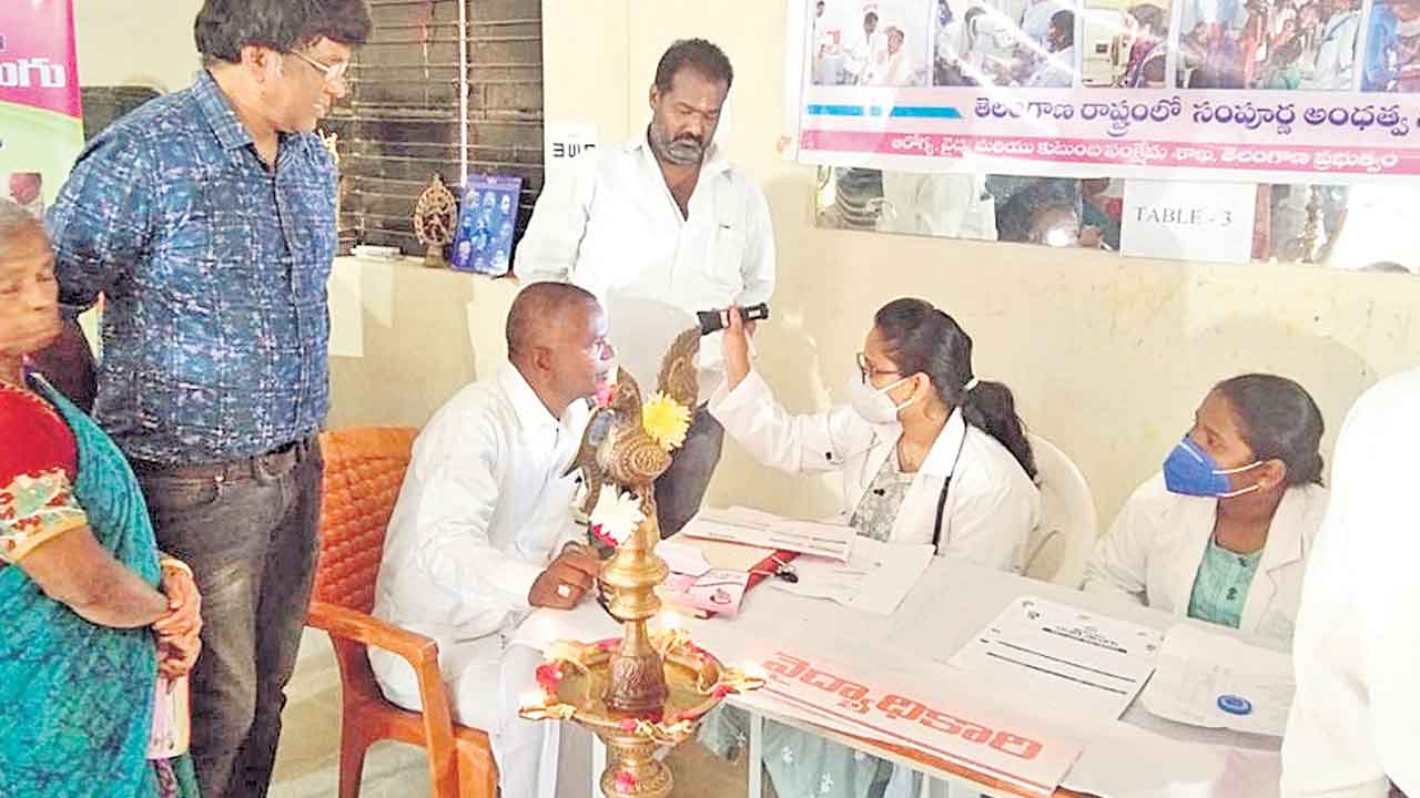 కంటివెలుగుకు స్పందన