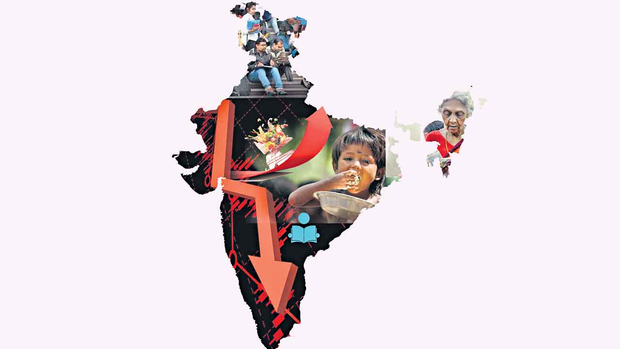 ఇదీ మన భారతం.. 2022లో 12 సూచీల్లో దిగజారిన ర్యాంక్‌