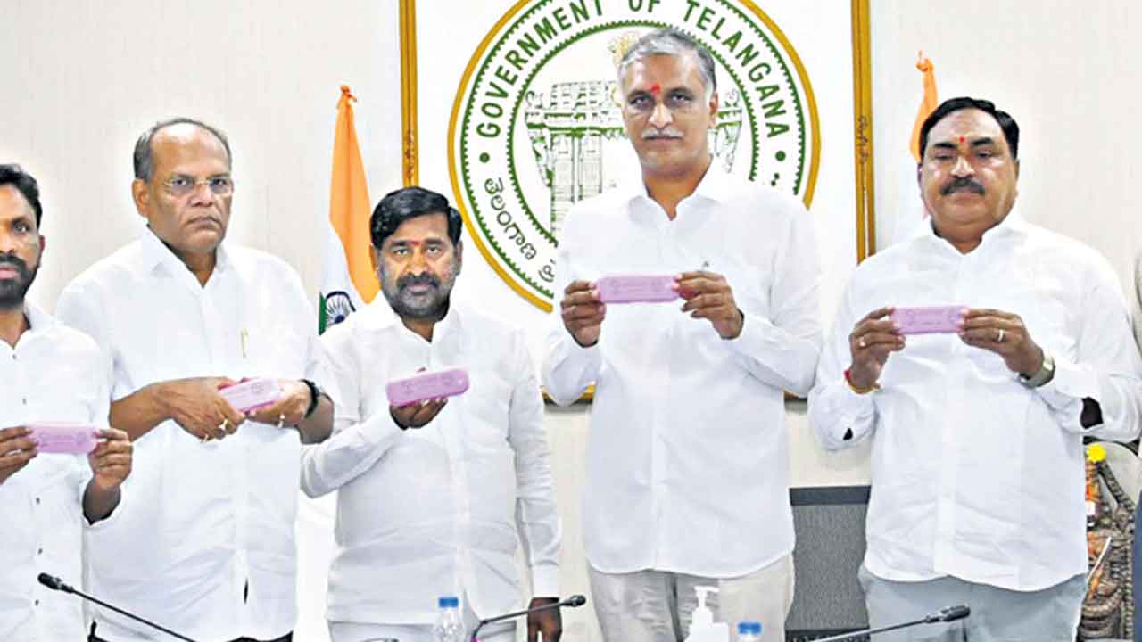 ‘గిన్నిస్‌’ కంటి వెలుగు.. వంద రోజుల్లో పూర్తి చేసి రికార్డు సృష్టిద్దాం: మంత్రి హరీశ్‌రావు