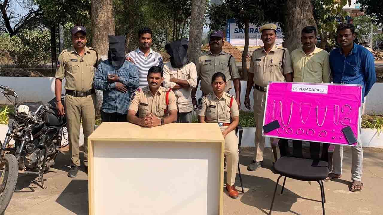 ఇద్దరు అంతర్‌జిల్లా దొంగల అరెస్ట్