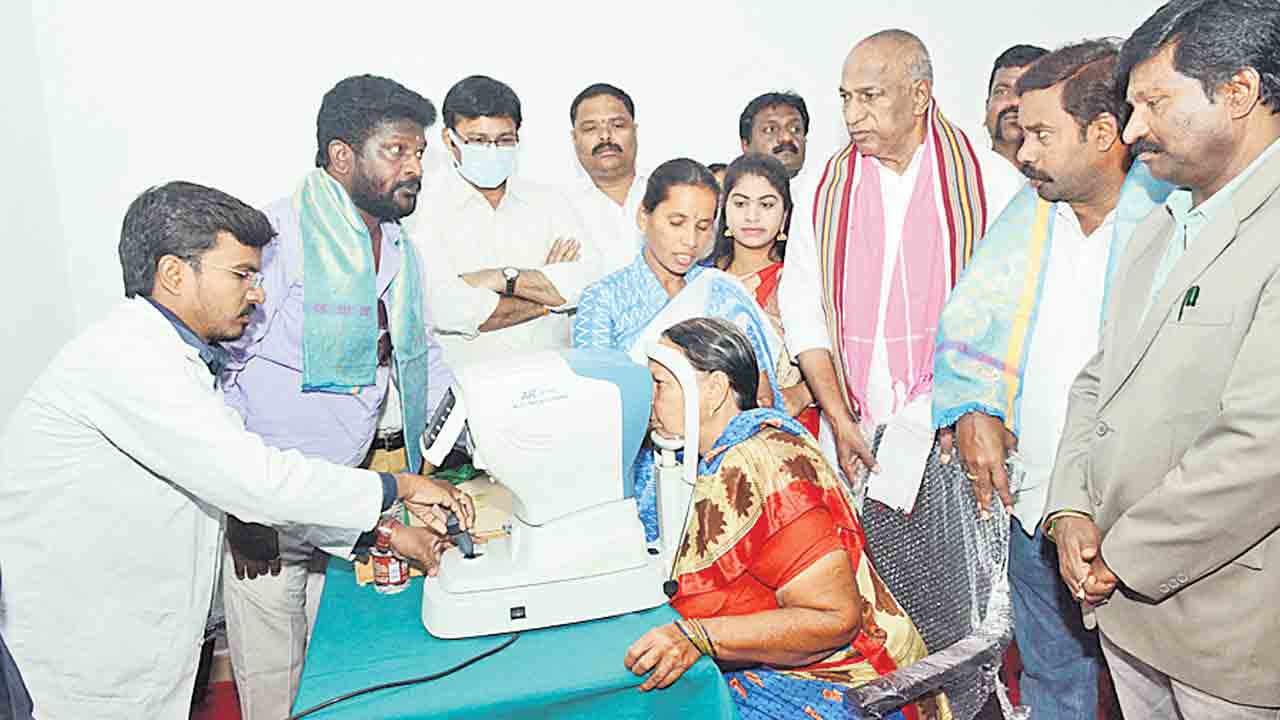 అంధత్వ నివారణే కేసీఆర్‌ లక్ష్యం