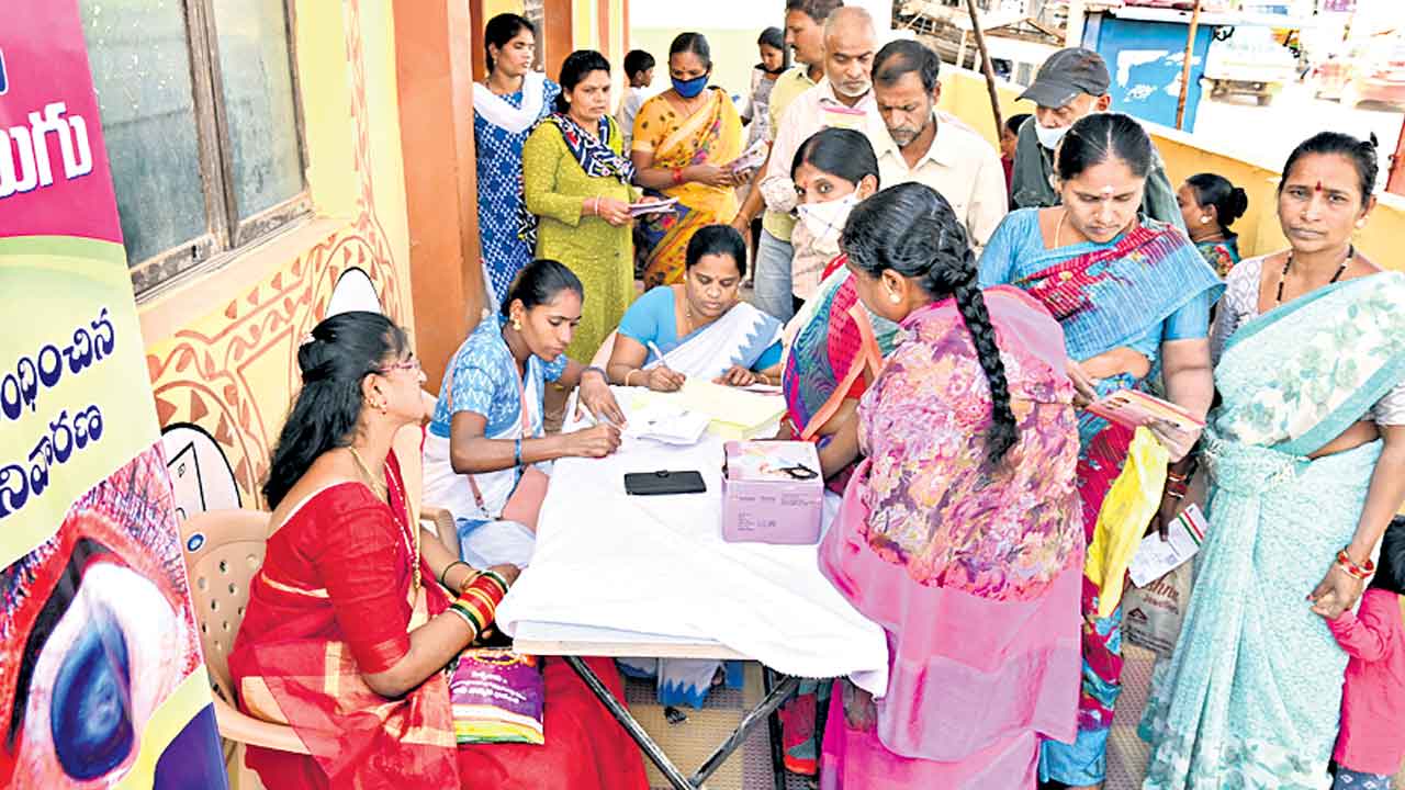 గ్రేటర్‌లో కంటి పరీక్షలు 38,950