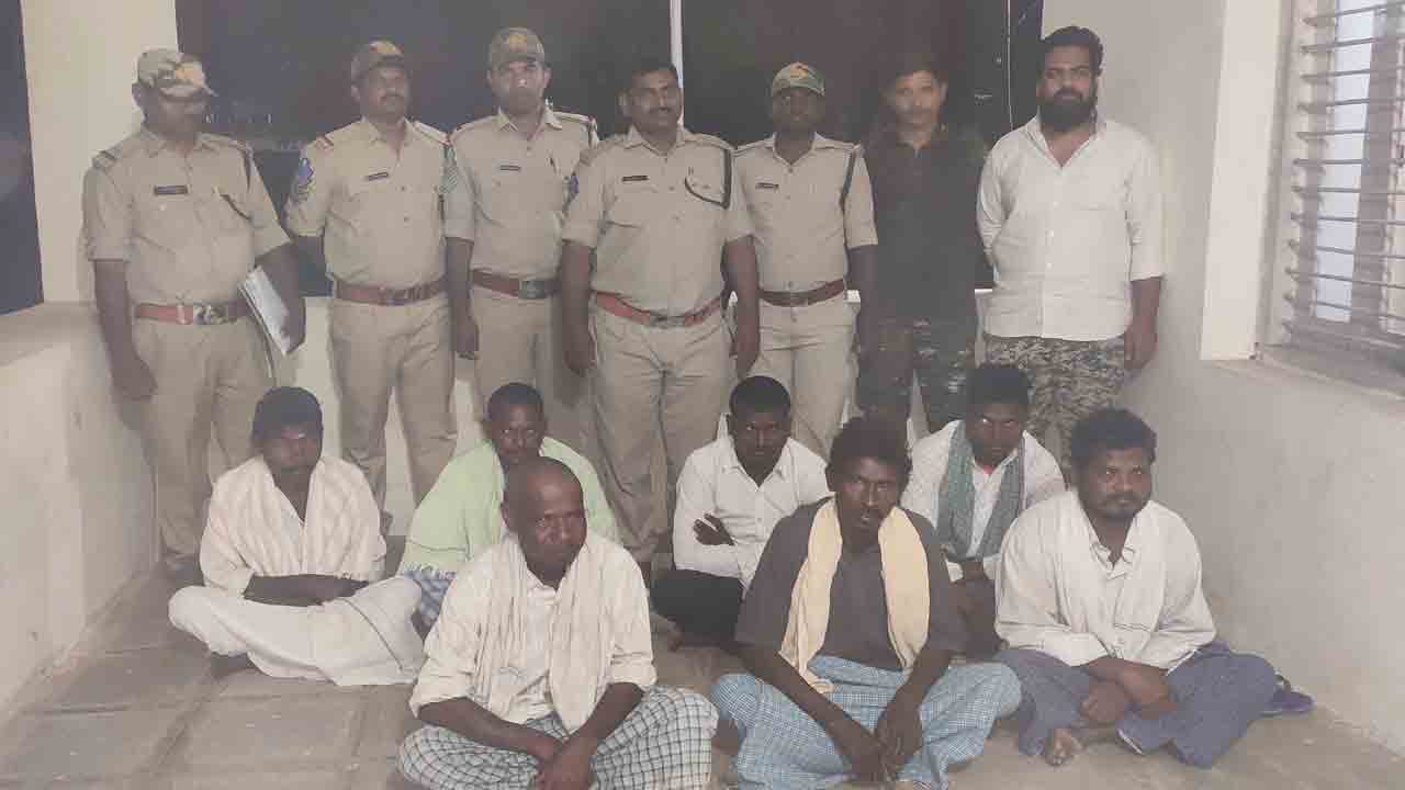 నీలుగాయి హతం కేసులో ఏడుగురి అరెస్ట్‌