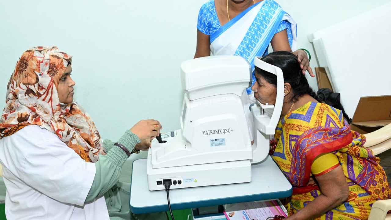 కంటి వెలుగుకు మంచి స్పందన