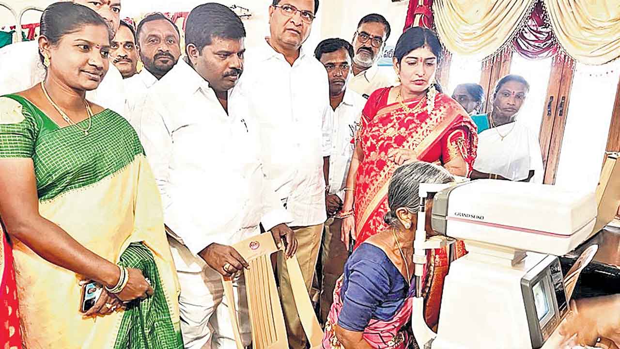 కంటివెలుగుకు విశేష స్పందన