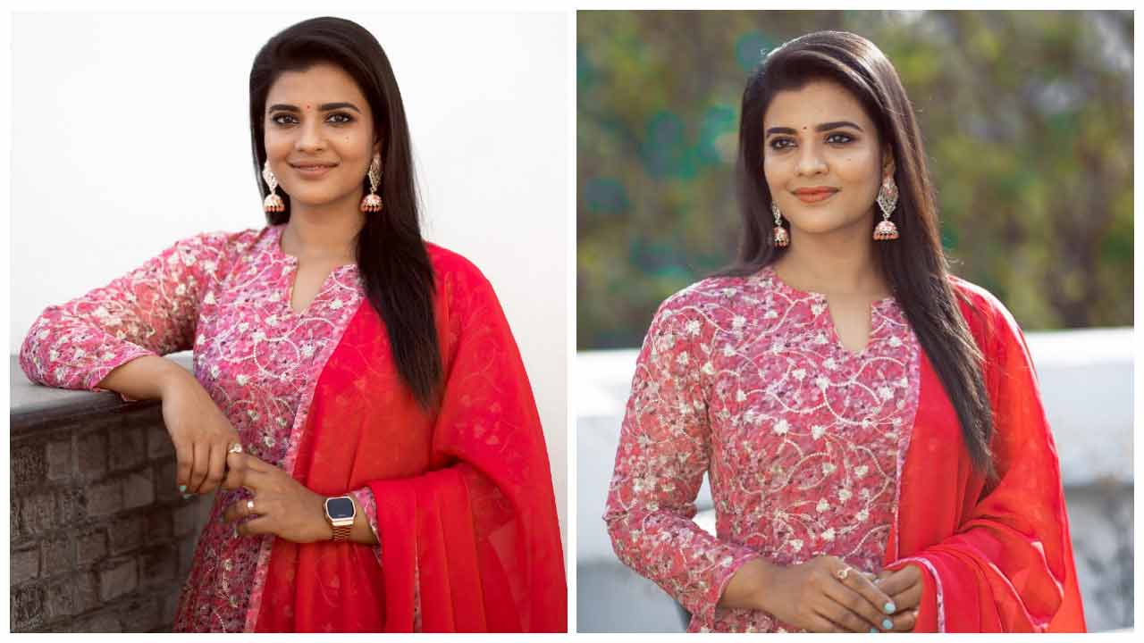 Aishwarya Rajesh | చిరునవ్వుతో మురిపిస్తున్న ఐశ్వర్య రాజేష్..