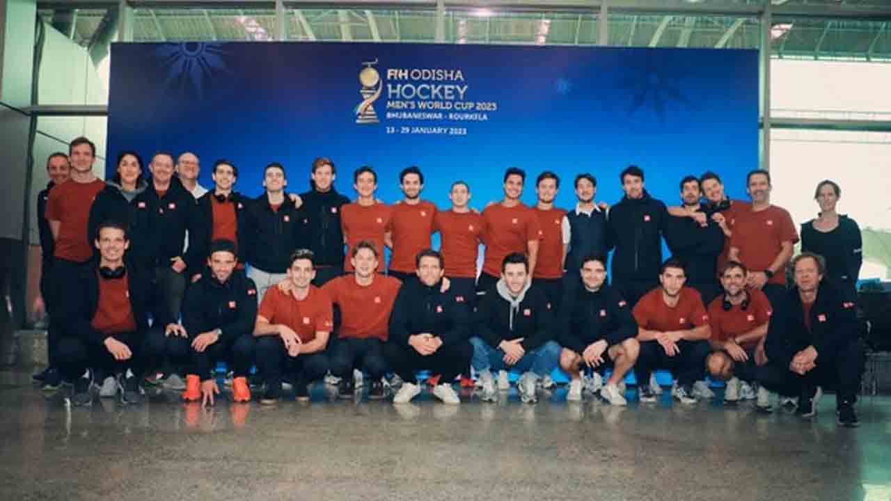 Men’s Hockey World Cup | భారత్కు చేరుకున్న డిఫెండింగ్ చాంపియన్ బెల్జియం