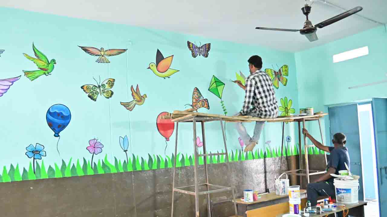 ‘మన ఊరు- మన బస్తీ’ సర్కార్‌ బడులకు మహర్దశ