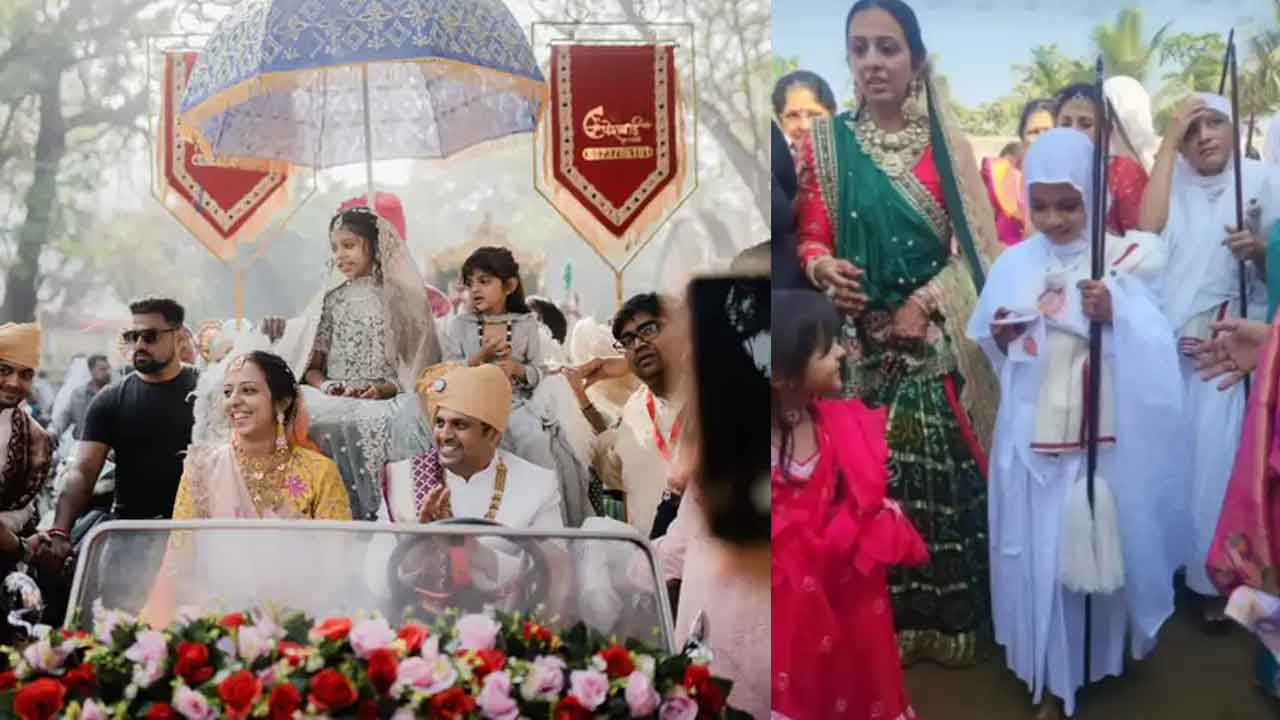 Baby jain monk | జైన సన్యాసిగా వజ్రాల వ్యాపారి ముద్దుల కూతురు.. 9 ఏండ్లకే సన్యాసినిగా కోటీశ్వరురాలు దీక్ష