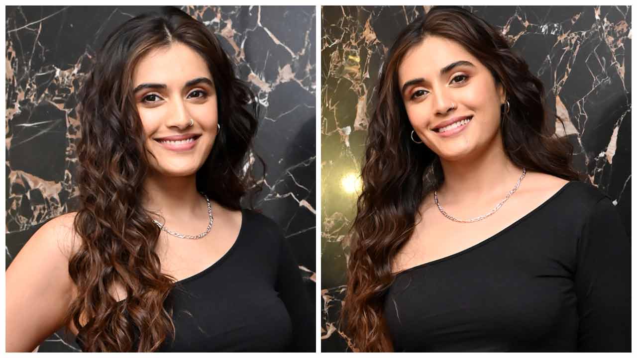 Divyansha Kaushik | మైఖేల్ మూవీ ప్రెస్ మీట్‌లో దివ్యాంశ కౌశిక్..