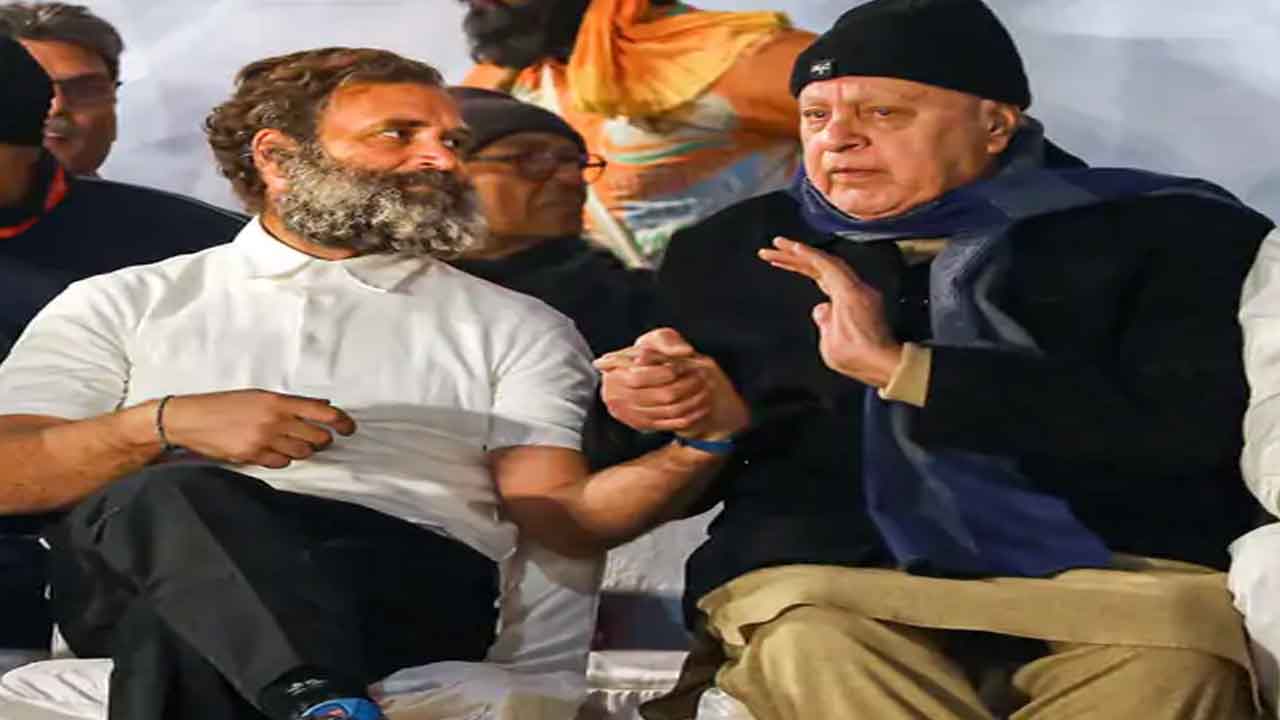 Farooq Abdullah | రాహుల్‌ గాంధీని శంకరాచార్యతో పోల్చిన ఫరూక్‌ అబ్దుల్లా