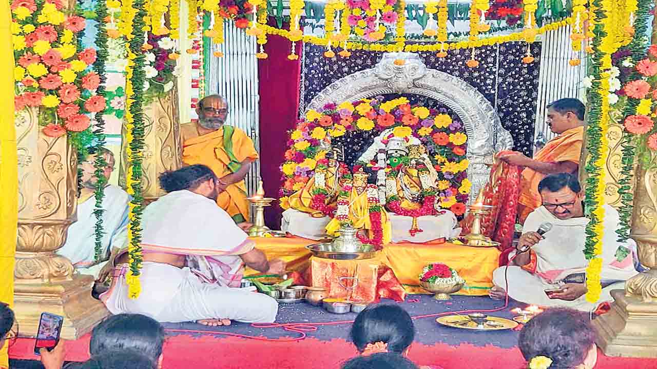 వైభవంగా మల్లన్నస్వామి కల్యాణం