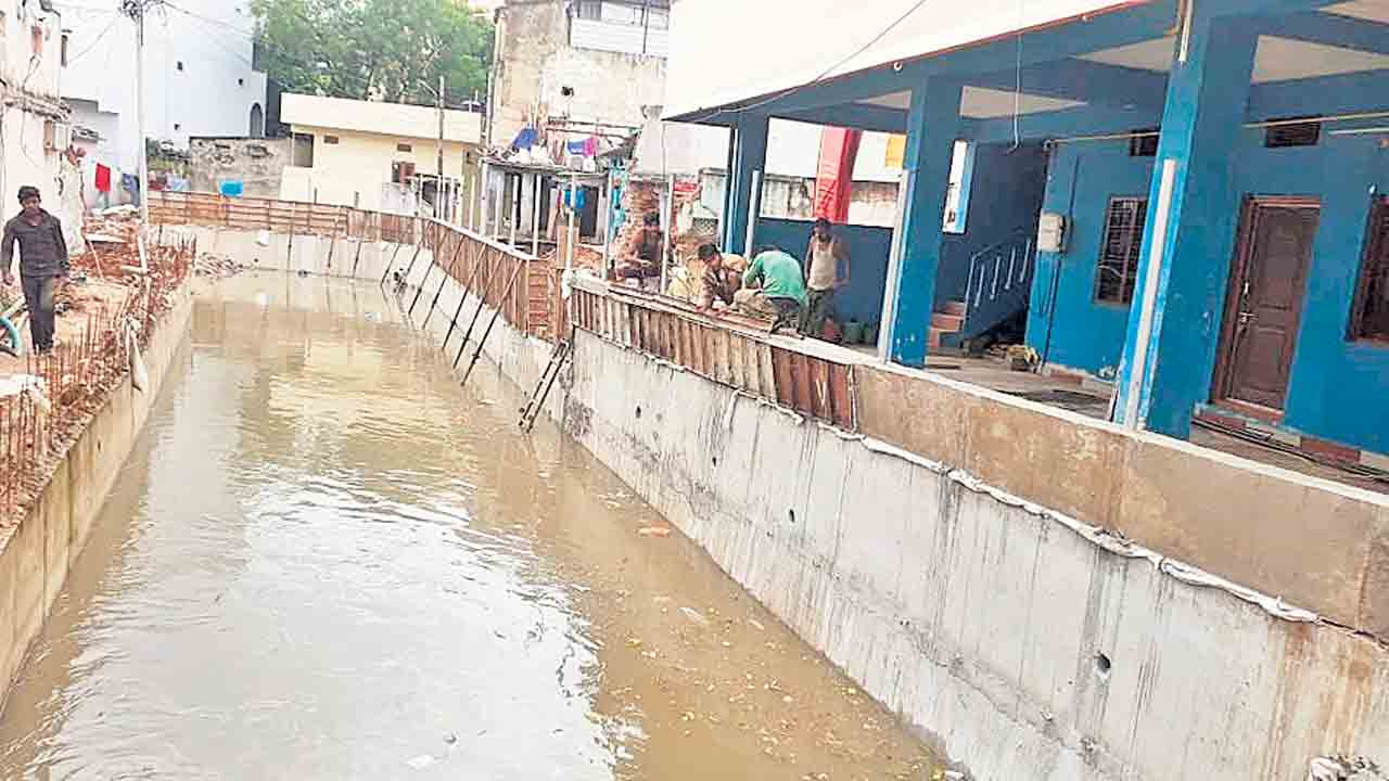 14కోట్ల వ్యయంతో నాలా విస్తరణ