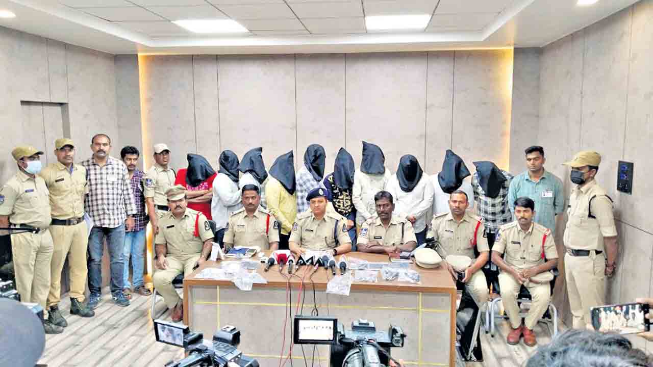 అందాలను వలకబోస్తూ.. వ్యాపారులకు వల వేస్తూ ..