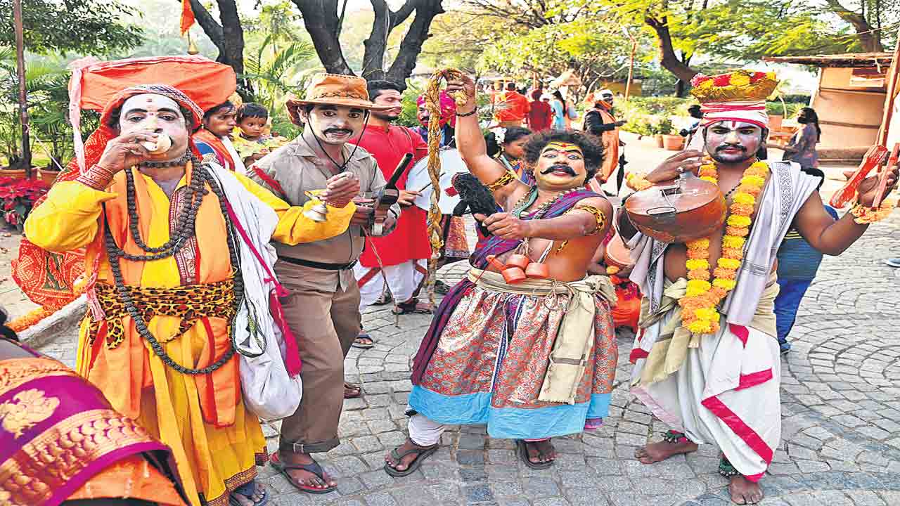 శిల్పారామంలో సంక్రాంతి సందడి