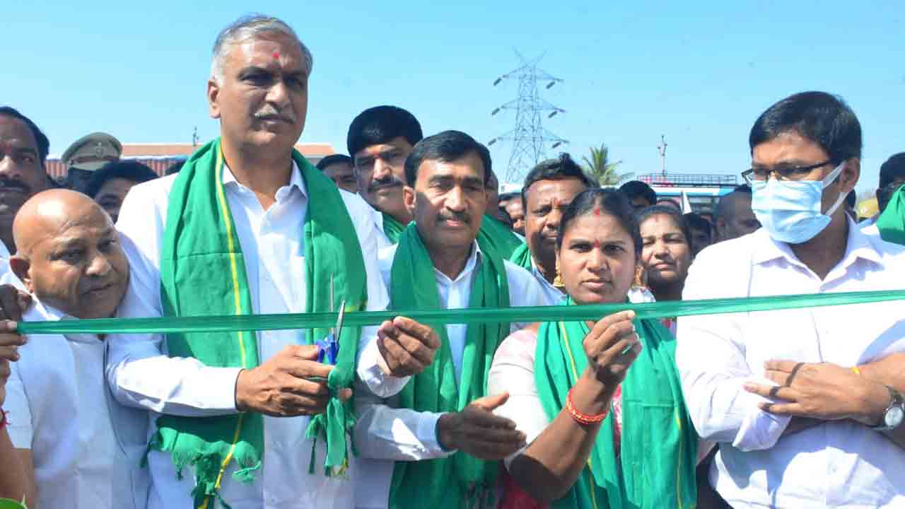 రైతు బాంధవుడు ముఖ్యమంత్రి కేసీఆర్‌: మంత్రి హరీశ్‌ రావు