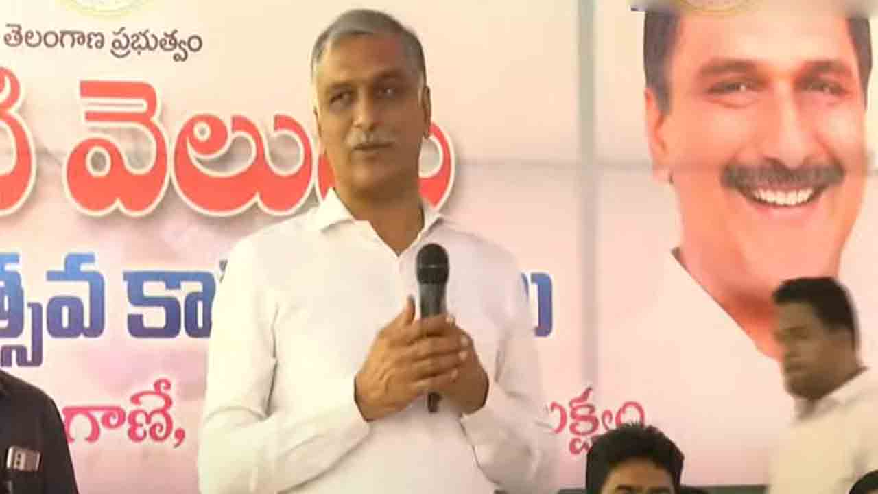 ప్రజలు కోరిన చోట కంటివెలుగు శిబిరాలు: మంత్రి హరీశ్‌ రావు